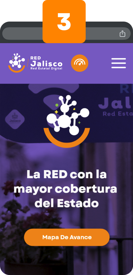 Listo, ya puedes navegar